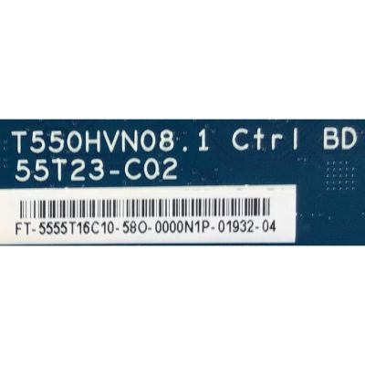 KIT DE TARJETAS PARA TV LG / MAIN XFCB0QK035 / 715G7228-M01-000-004K / FUENTE PLTVEW401XAT9 / 715G6335-P02-004-002M / T-CON 55.55T16.C10 / 55T23-C02 / PANEL TPT550J1-HVN06.U REV:S510D / MODELO 55LF5700 / 55LF5700-UA / 55LF5700-UA.CUSDLH - Imagen 4